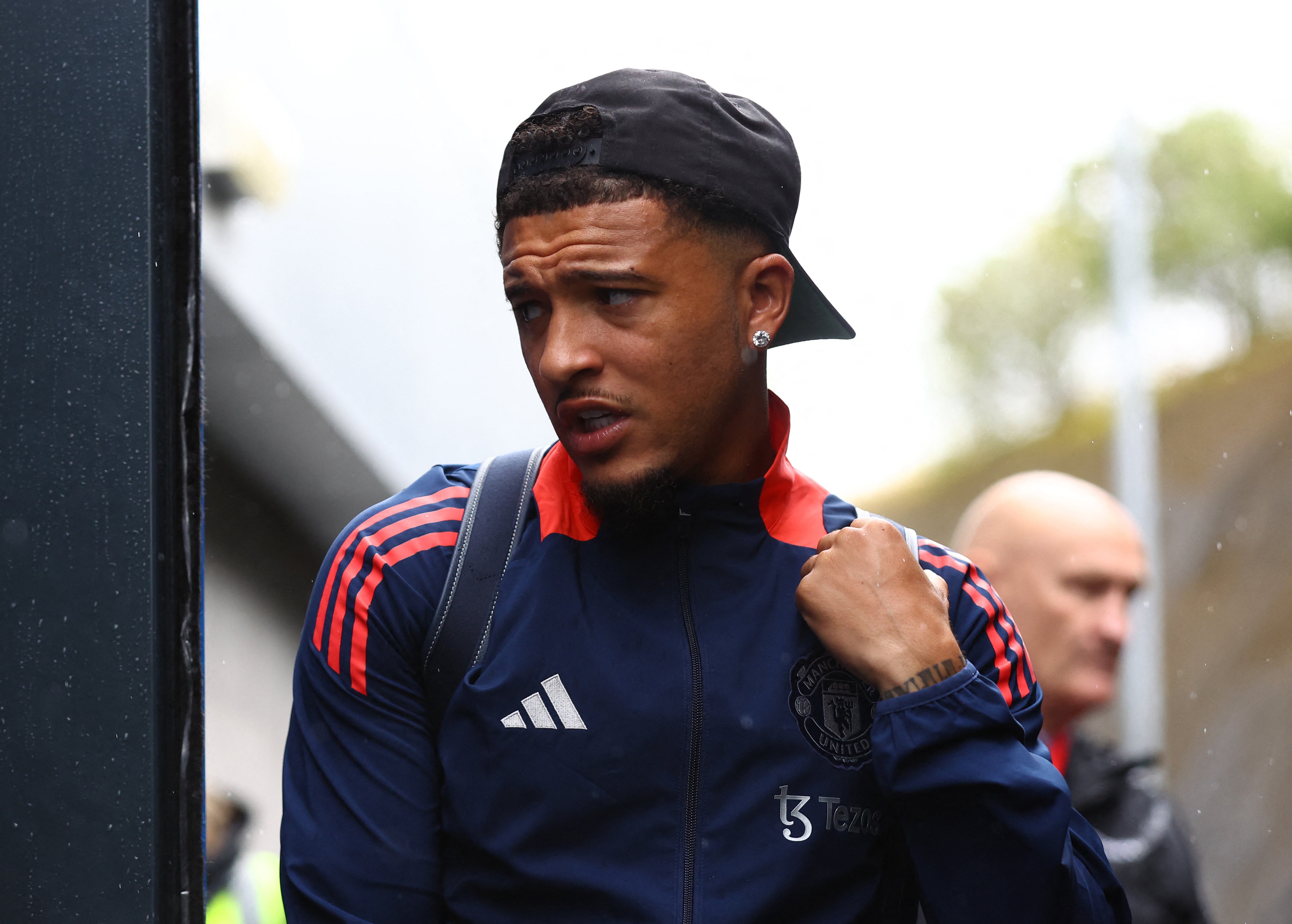Jadon Sancho của Manchester United đến để đối đầu với Brighton