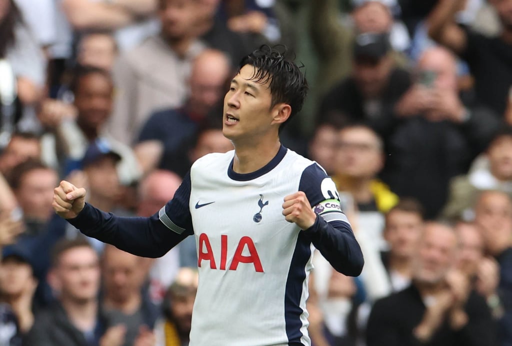 Son Heung-yun said he and younger brother Heung-min (above) were hit by their father “a lot when training”. Photo: EPA-EFE