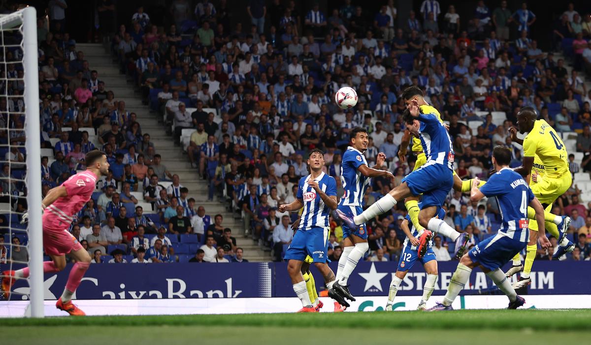 Ayoze Perez của Villarreal CF ghi bàn. Ayoze Perez của Villarreal CF ghi bàn.