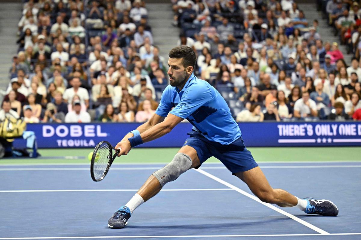 Big guns fail to fire: While Novak Djokovic was upset by a much-improved 28th-seed Alexei Popyrin in the third round, four-time major winner Carlos Alcaraz suffered a straight-sets loss to 74th-ranked Botic van de Zandschulp. Big guns fail to fire: While Novak Djokovic was upset by a much-improved 28th-seed Alexei Popyrin in the third round, four-time major winner Carlos Alcaraz suffered a straight-sets loss to 74th-ranked Botic van de Zandschulp.