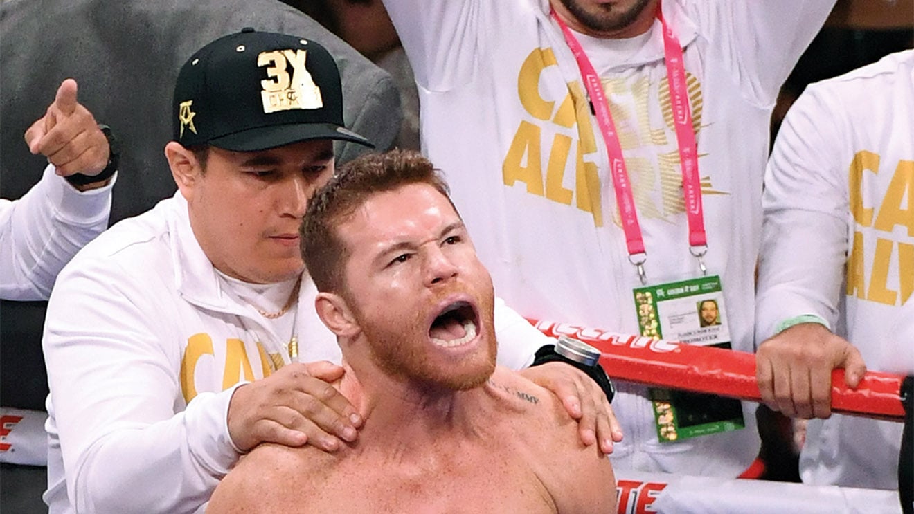 Canelo Alvarez hạng cân dưới nặng