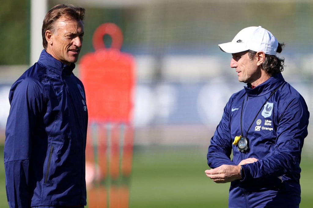 Cựu huấn luyện viên đội tuyển nữ Pháp, Herve Renard (trái), là một trong những ứng cử viên cho vị trí huấn luyện viên đội tuyển nam Úc. Ảnh: AFP Cựu huấn luyện viên đội tuyển nữ Pháp, Herve Renard (trái), là một trong những ứng cử viên cho vị trí huấn luyện viên đội tuyển nam Úc. Ảnh: AFP