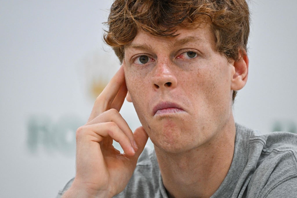 Jannik Sinner phát biểu trong cuộc họp báo tại Shanghai Masters vào thứ Sáu. Ảnh: AFP Jannik Sinner phát biểu trong cuộc họp báo tại Shanghai Masters vào thứ Sáu. Ảnh: AFP