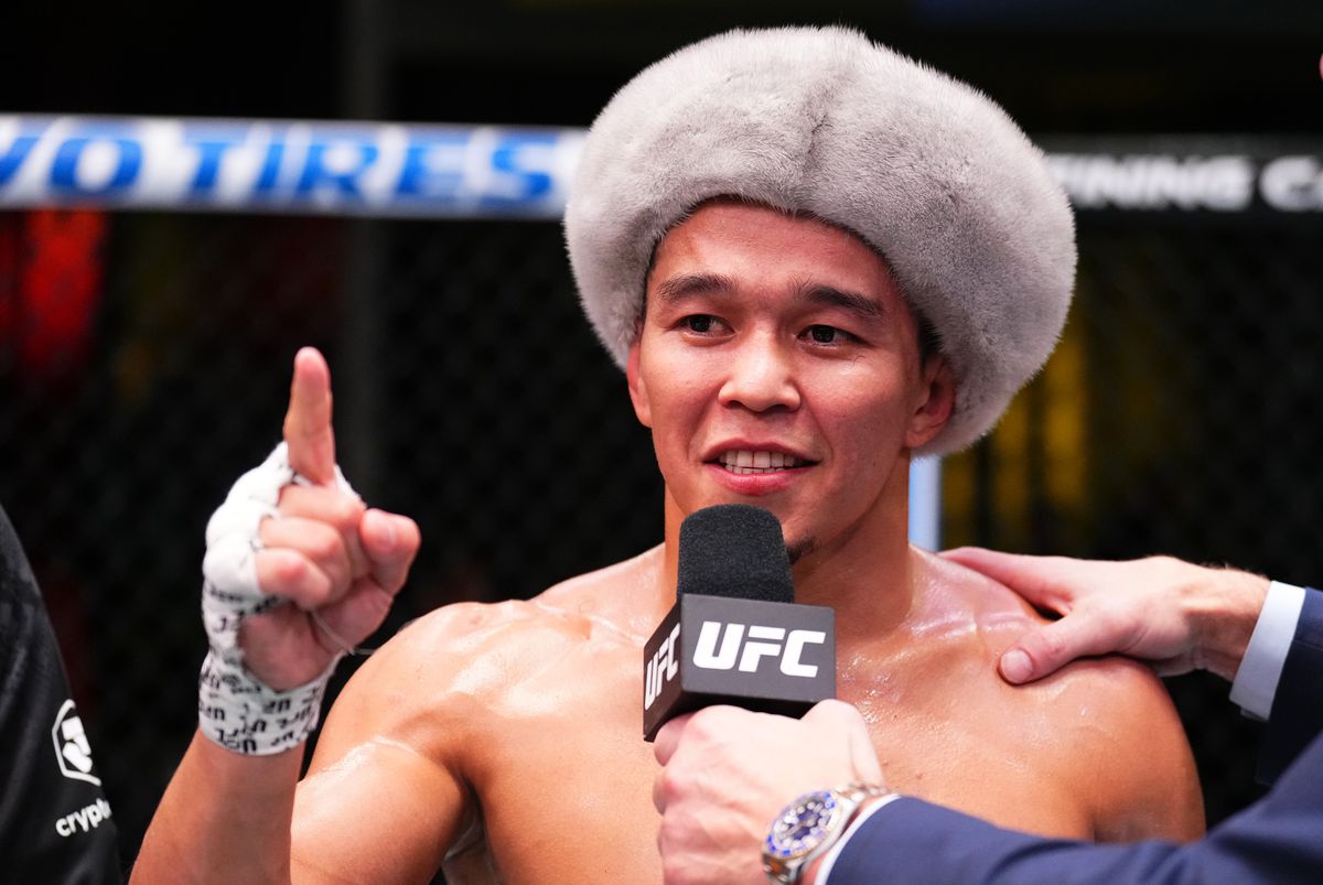 Đêm chiến đấu UFC: Almabayev v Johnson