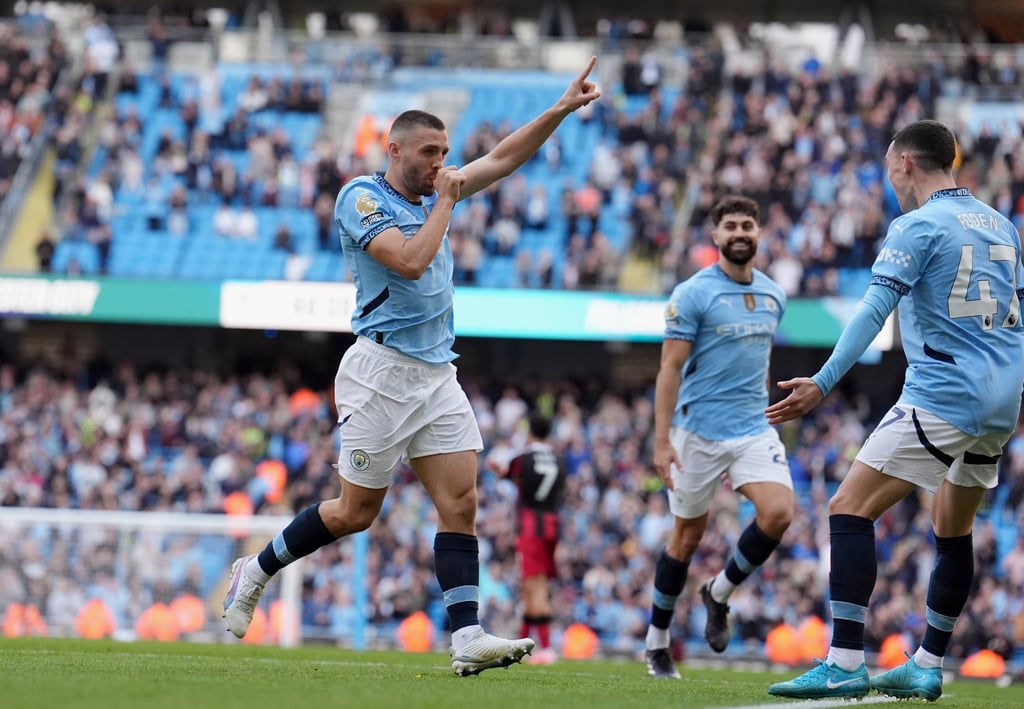 Mateo Kovacic không phải là người hùng của Manchester City với hai bàn thắng vào lưới Fulham. Ảnh: DPA Mateo Kovacic không phải là người hùng của Manchester City với hai bàn thắng vào lưới Fulham. Ảnh: DPA