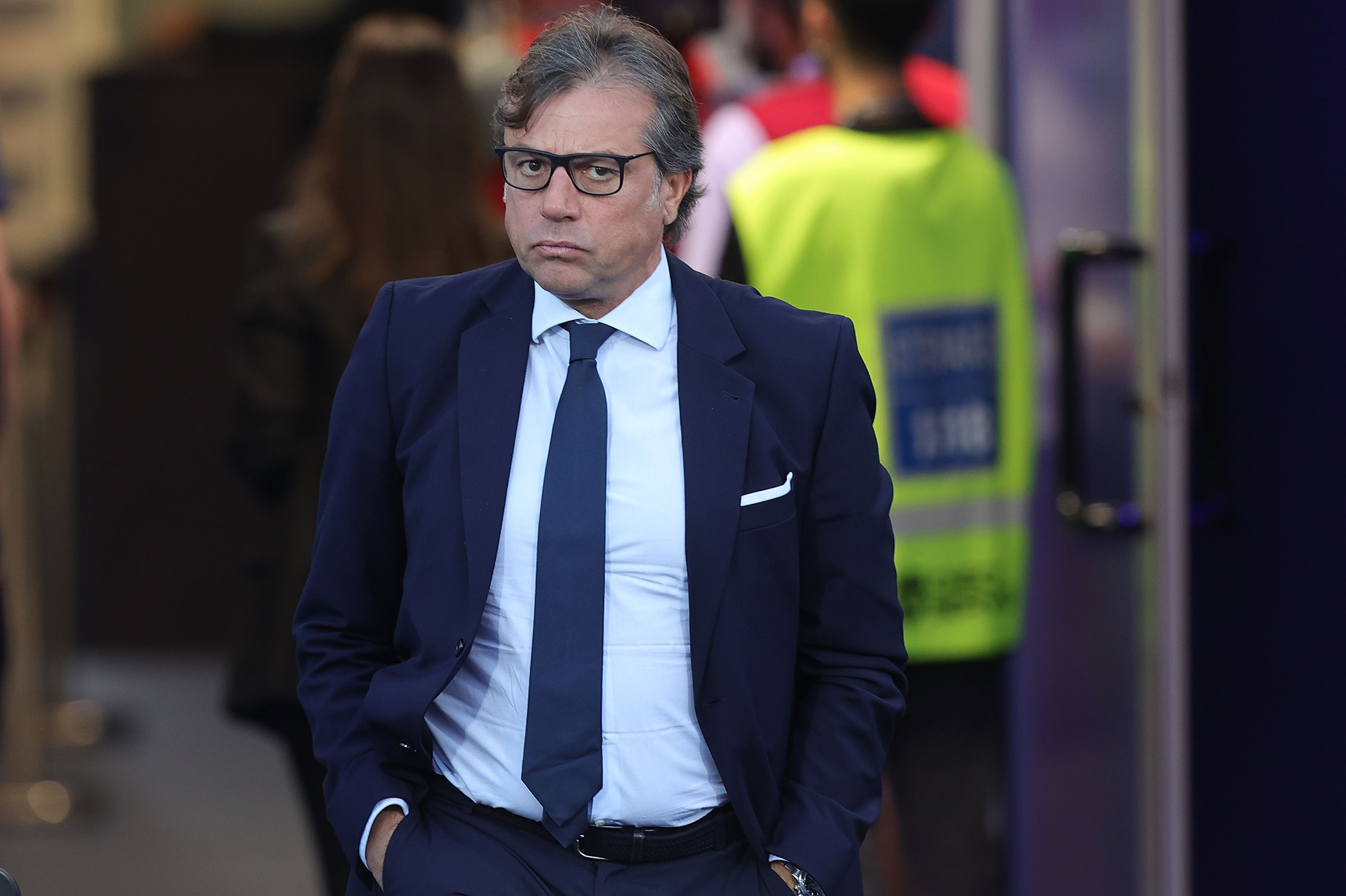 Giám đốc Juventus Cristiano Giuntoli hài lòng với khởi đầu mùa giải và cập nhật thông tin về việc họ tìm kiếm một hậu vệ mới.