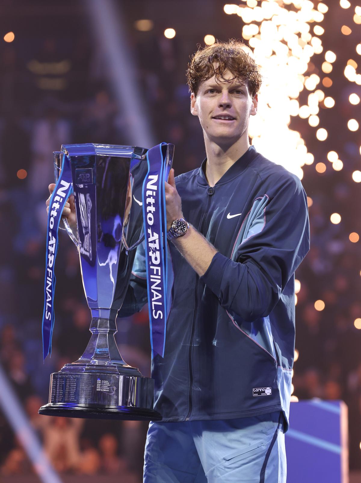 Sinner won eight tournaments, led Italy to its second consecutive Davis Cup title, and racked up an amazing 73-6 match record. 