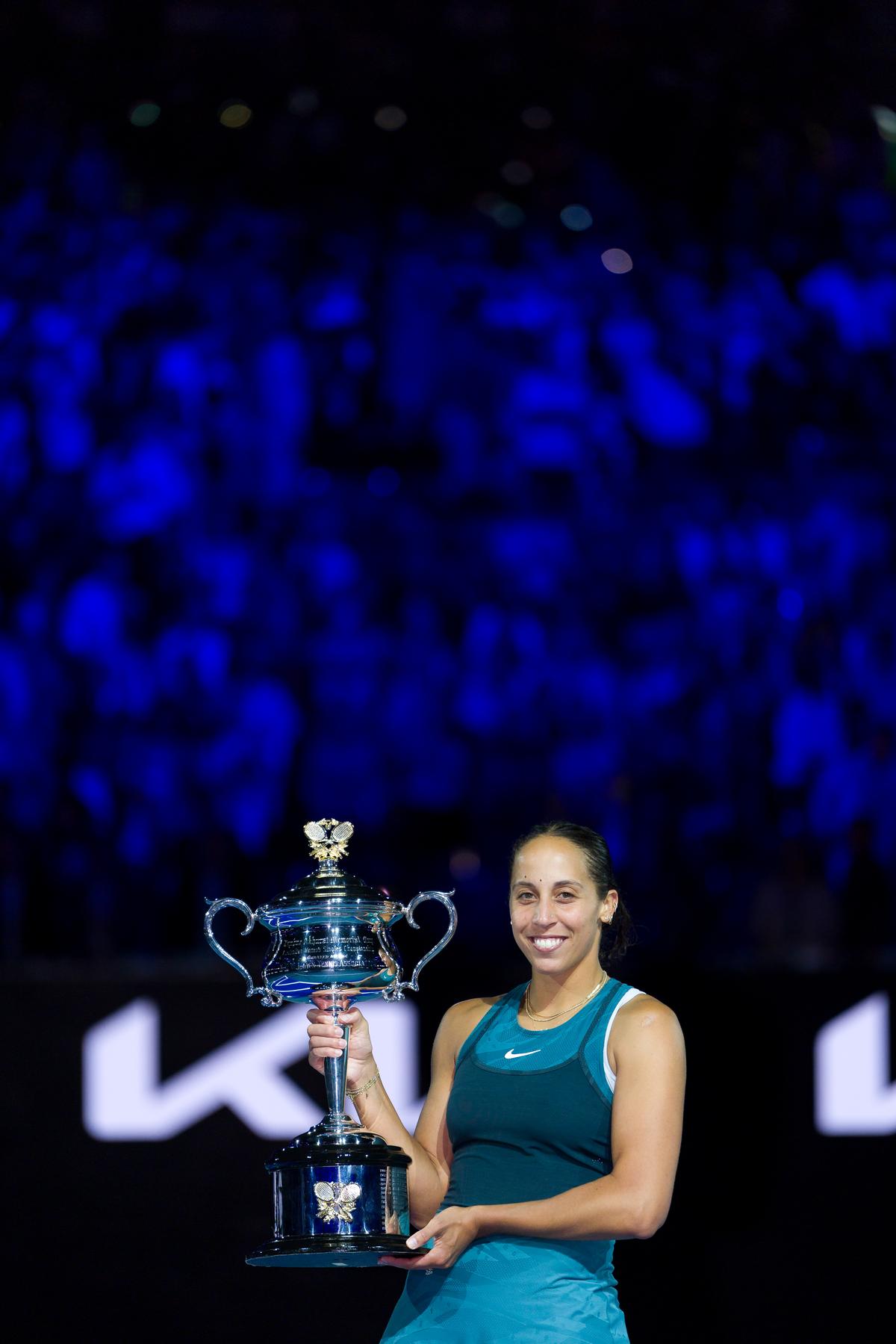 Dream come true: The talented Madison Keys always dreamed of emulating the superstar sisters, Venus and Serena Williams. In her 46th Major appearance at the Australian Open this year, she won her first Grand Slam crown, beating defending champion Aryna Sabalenka, 6-3, 2-6, 7-5. Dream come true: The talented Madison Keys always dreamed of emulating the superstar sisters, Venus and Serena Williams. In her 46th Major appearance at the Australian Open this year, she won her first Grand Slam crown, beating defending champion Aryna Sabalenka, 6-3, 2-6, 7-5.