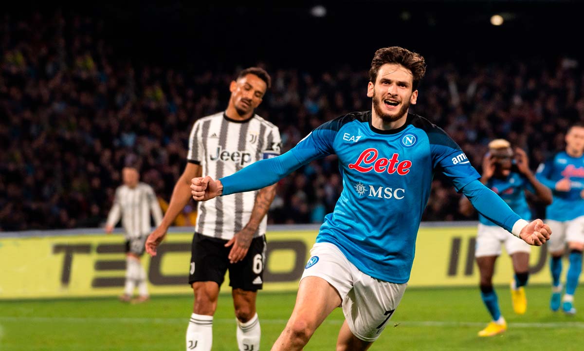 Khvicha Kvaratskhelia đã có trận đấu đầu tiên trong mùa giải trước Lazio sau khi bỏ lỡ trận mở tỷ số do mỏi cơ và vào sân từ băng ghế dự bị ở Vòng Hai.