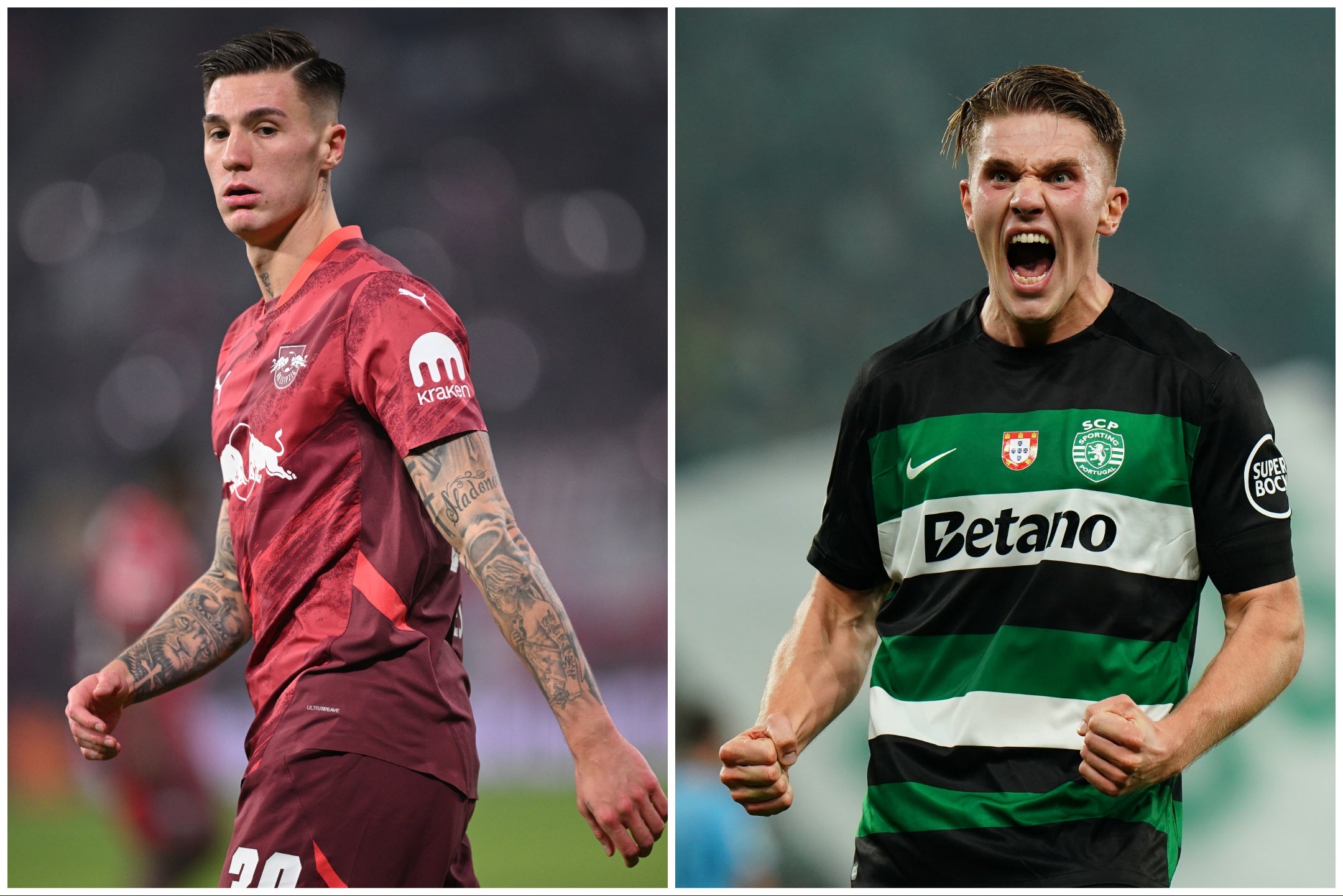 Benjamin Sesko và Viktor Gyoker là những người đàn ông bị truy nã