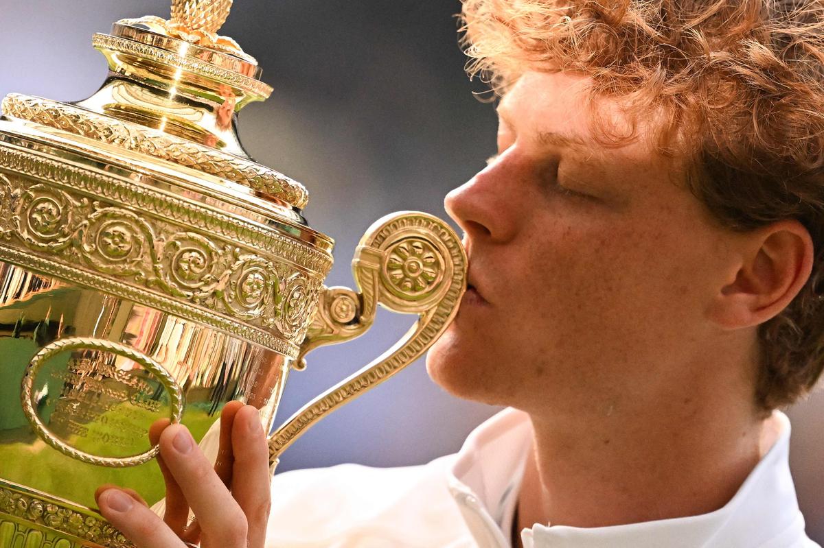 Leading a revolution: This was Sinner’s fourth Grand Slam title and his second of the year, following his win at the Australian Open.