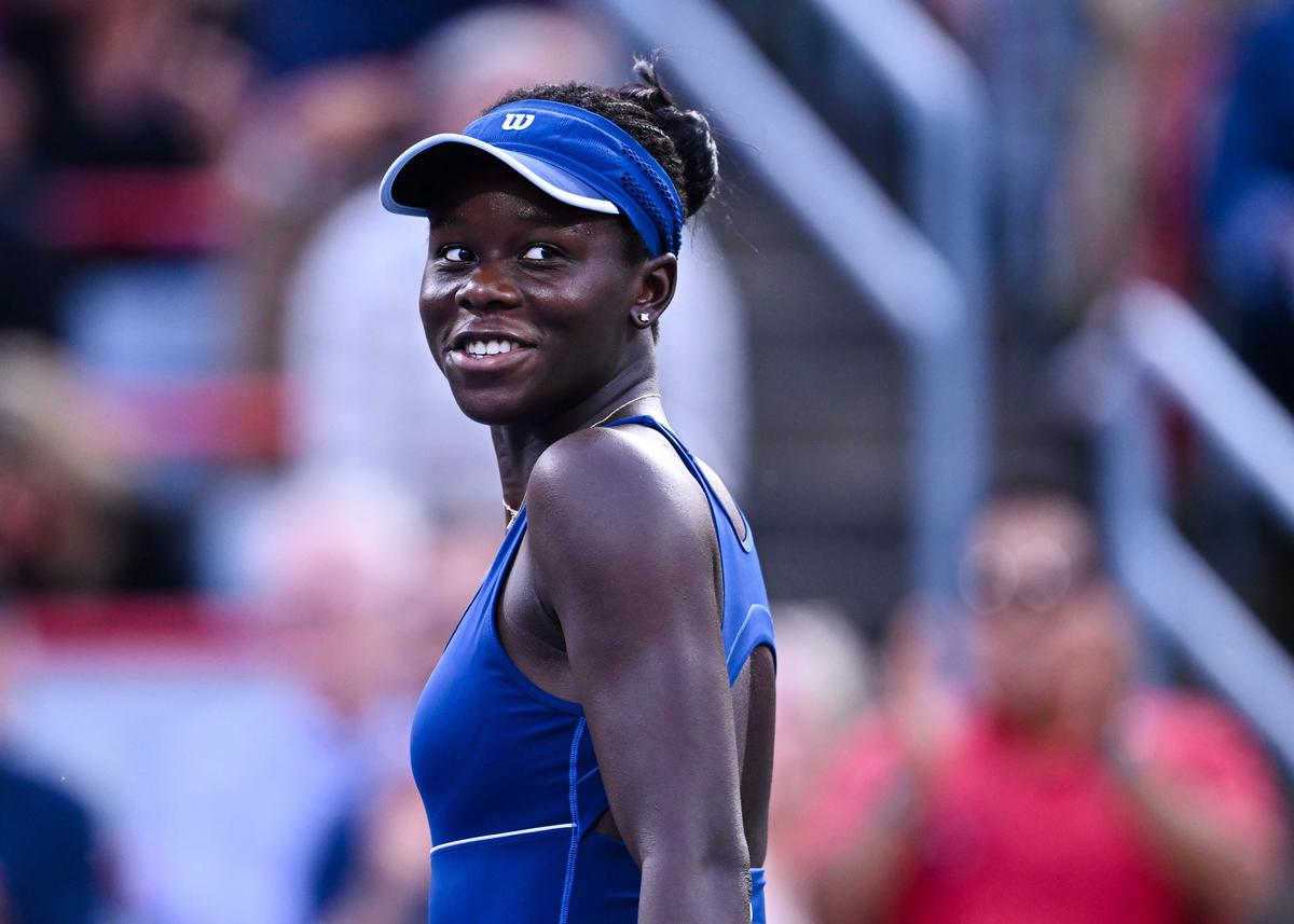 On the rise: Victoria Mboko has skyrocketed from No. 333 to No. 24 this year. On the rise: Victoria Mboko has skyrocketed from No. 333 to No. 24 this year.