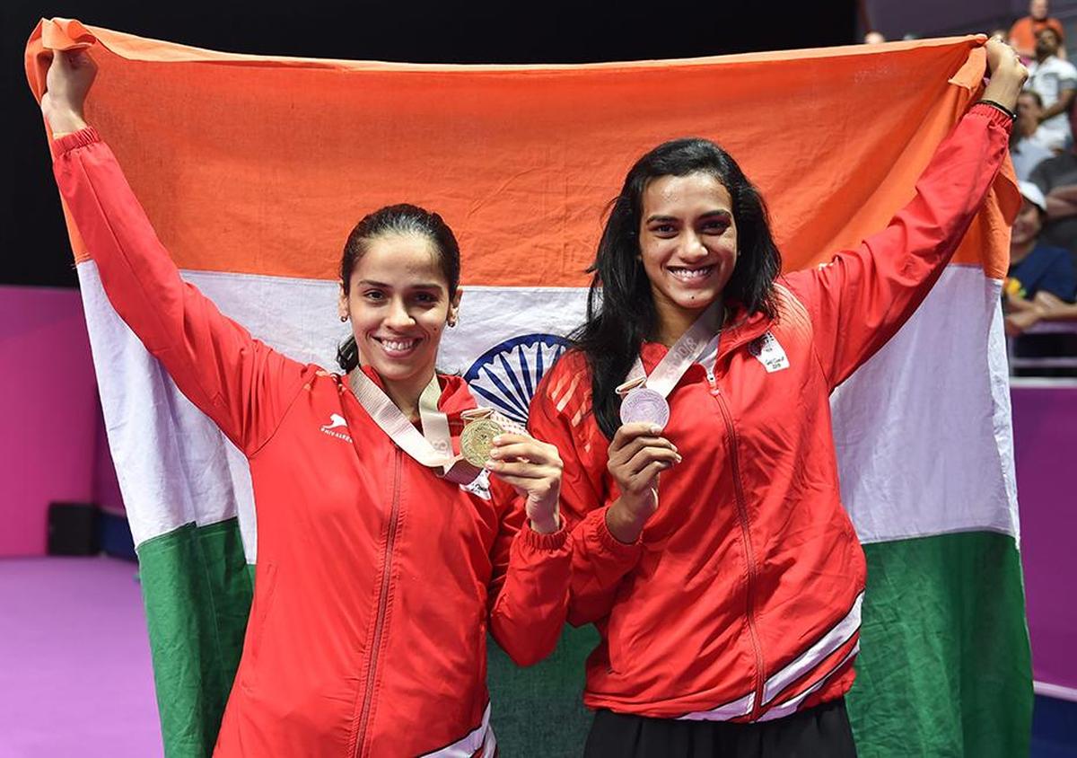 Saina Nehwal and P.V. Sindhu, the twin pillars of India’s women’s singles rise. 