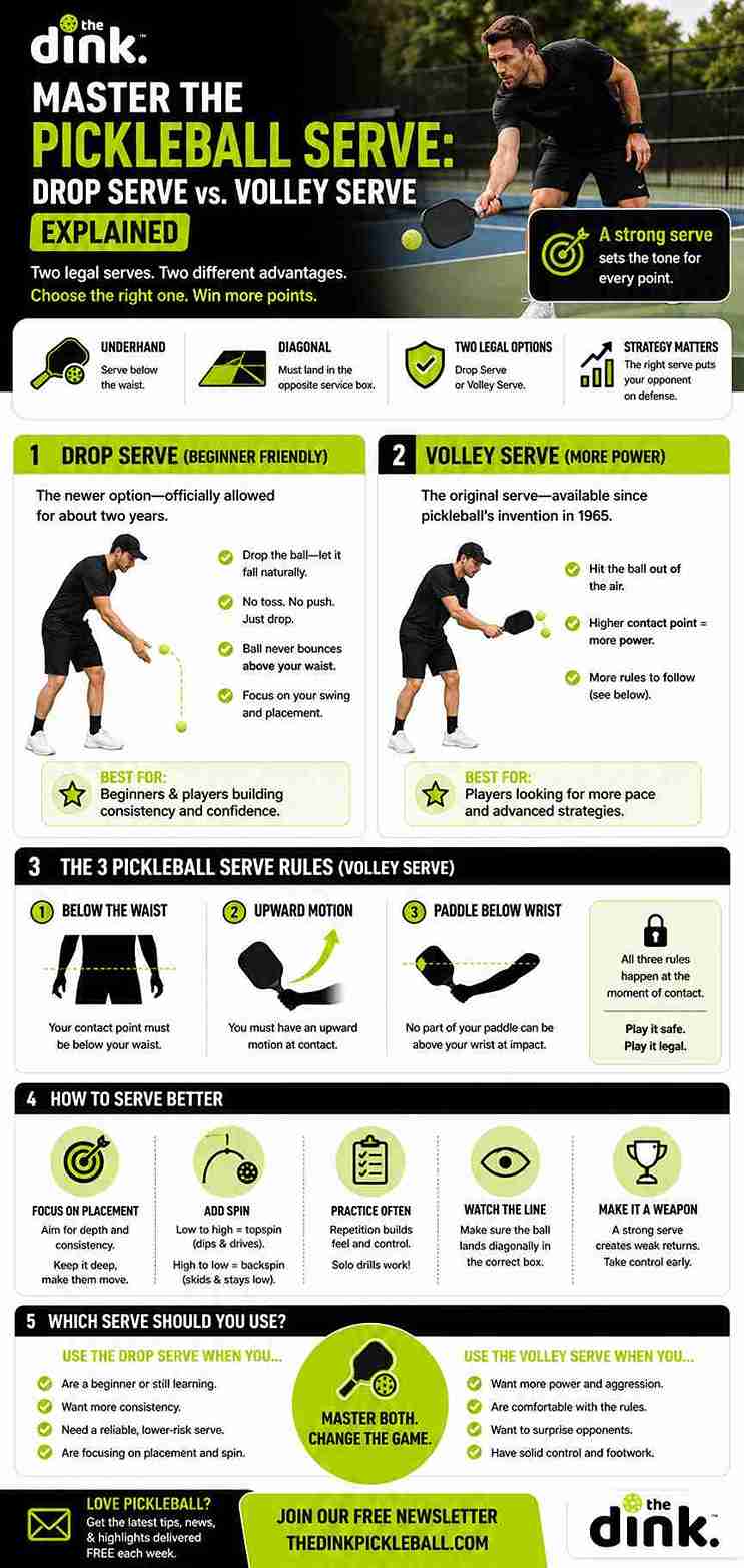 Làm chủ kỹ thuật giao bóng Pickleball