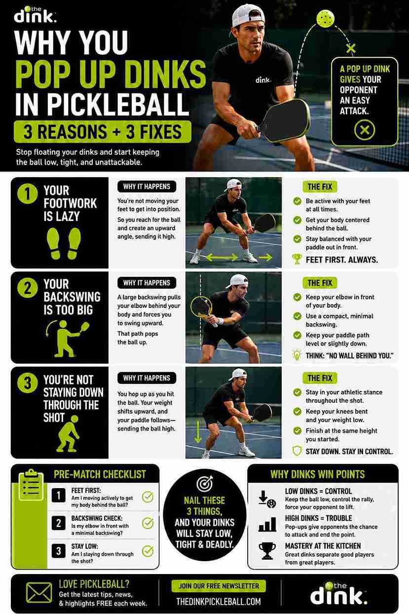 Tại sao bạn lại bật Dinks trong Pickleball